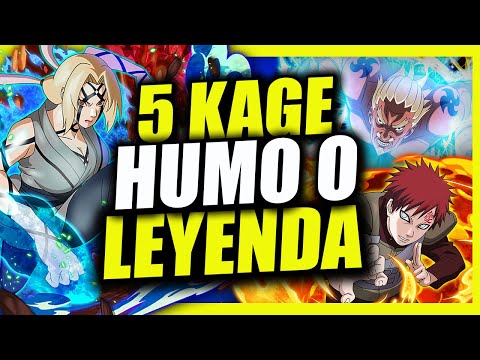 ¿FUERON los 5 KAGES HUMO en NARUTO SHIPPUDEN? - REUNIÓN 5 KAGE y 4. GUERRA NINJA | UchiHax