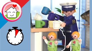 Playmobil en francais blagues Overbeck aime bien boire du café - Famille Hauser #Shorts