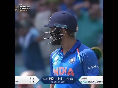 Muhammad Amir 3/16 vs India | Ct17 Final 2017 - Match Winning Spell