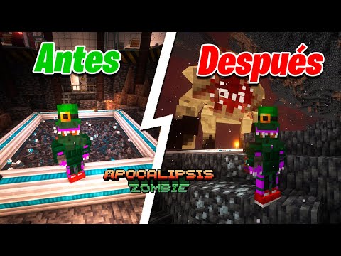 NUEVA DIMENSION en APOCALIPSIS ZOMBIE de MINECRAFT 21