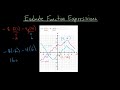 Evaluating Function Expressions