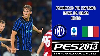 Face Francesco Pio Esposito - Inter de Milán/Italia || PES 2013