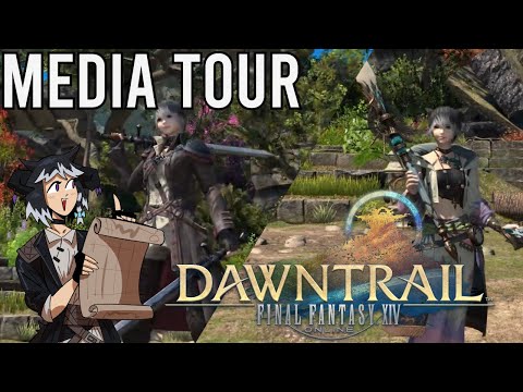 FFXIV DAWNTRAIL MEDIA TOUR - NEW JOBS, JOB CHANGES, DUNGEON, AND MORE!