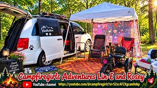 Missouri Ozarks Meet-up with Midwest Van Builders,  Jonnie's Journey @Campfiregirls 