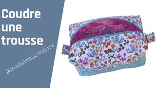 Coudre une trousse facile et rapide - Tuto Couture Madalena