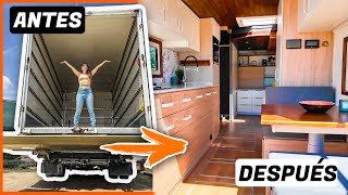 Transformamos un CAMIÓN en una CASA (500 días) 🤯 Van Conversion TIMELAPSE 🔥 Camperización COMPLETA