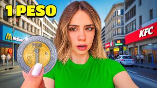 SOBREVIVÍ 1 DIA CON UN PESO