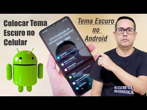 Como Colocar o Tema Escuro no Celular Android