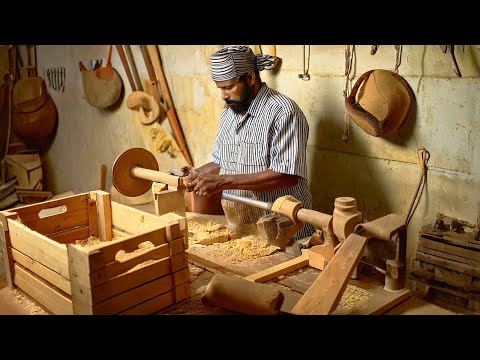 The Art of Woodworking: Crafting a Wooden Potato Masher