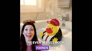 Trump Rubber Duck (MAGA Edition) | Funny Political Gift & Collectible
