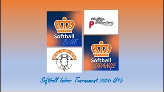 NL15 Orange vs Pioniers Dames 1 - TeamNL U15 Indoor Softball Tournament '26 - 24/01/2026