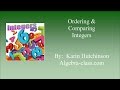 Ordering and Comparing Integers on a Number Line