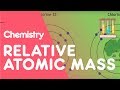 Understanding Relative Atomic Mass