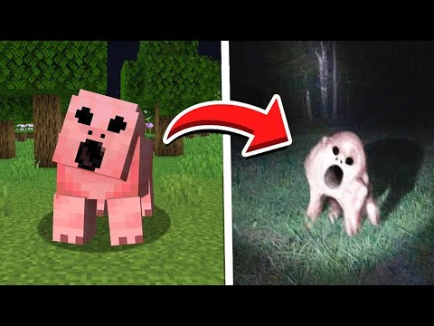 Mobs de Minecraft CAPTADOS EN LA VIDA REAL 😱