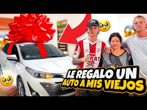 LES REGALE UN AUTO A MIS VIEJOS 🚗🤯