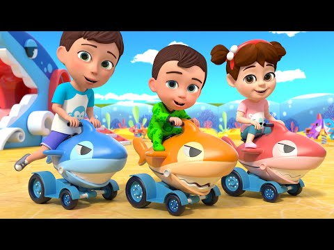 Baby Shark Park🏞🎢 | Baby Shark Doo-Doo +More Newborn Nursery Rhymes & Kids Songs