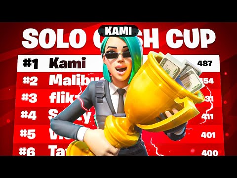 WYGRAŁEM $$$ na FINAŁACH SOLO CASH CUP w Fortnite