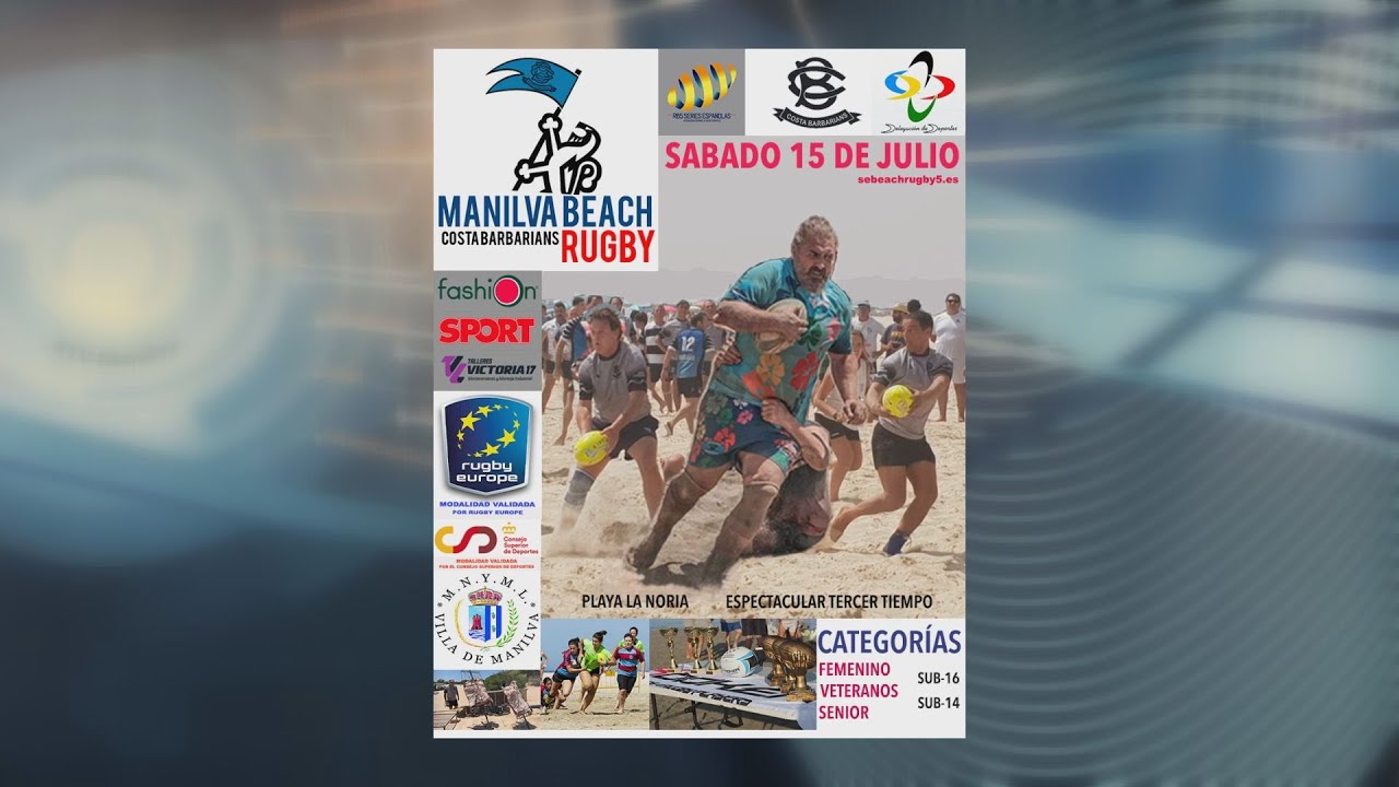 Manilva vuelve a ser sede de las Series Españolas de Rugby Playa 5