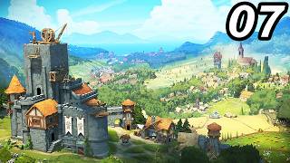 Building the First CASTLE - Foundation MASSIVE New Update - Harvest Festival | Citybuilder Part 07