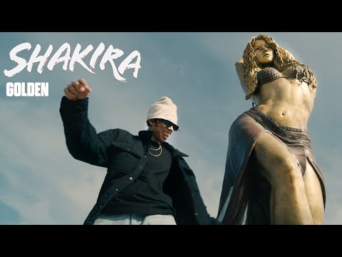 Golden - Shakira  (Official Music Video)
