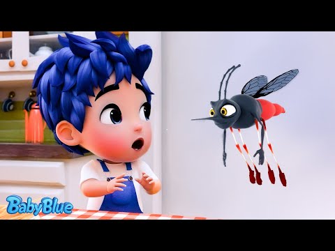 Mosquito, Go Away! | Mosquito Song | + More Kids Songs & Nursery Rhymes | Baby Blue