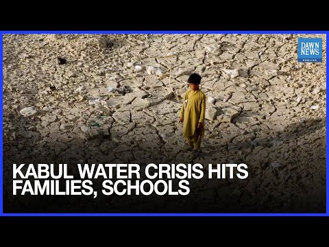 YouTube video thumbnail: Water Crisis in Kabul Leaves Families in Long Queues, Disrupts Children’s Education