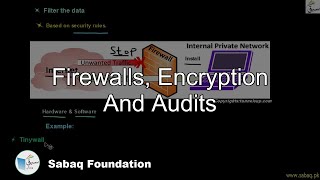 Firewalls, Encryption And Audits