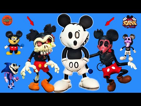 Making All MICKEY MOUSE with clay