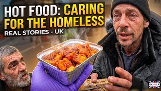 Cooking Hot Meals For The Homeless 
