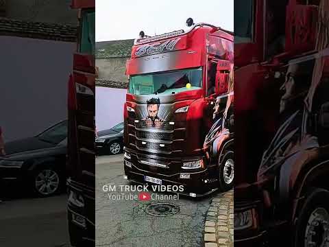 Scania 660s v8 is a truck with incredible power #scania #scaniav8 #scaniapower
