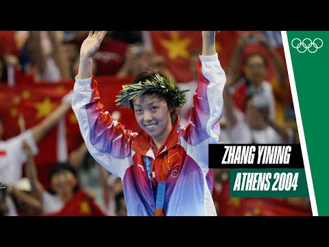 Gold Medal Showdown! Zhang Yining Shines in Women’s Table Tennis Final