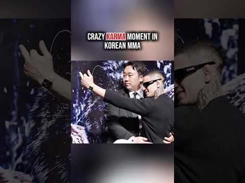 CRAZY KARMA MOMENT IN MMA