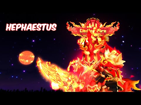 "HEPHAESTUS" New MVP Armor in Skyblock