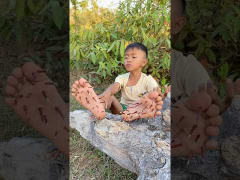 😩Survival Skills: SMART idea and USEFUL withsingle mom#bushcraft#camping#outdoors