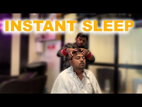 Sleep Instantly with Intense Head Massage | ASMR on Indian Streets#asmr #viral
