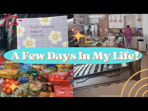 A FEW DAYS IN MY LIFE | MY NEXT HOUSE PROJECT | HUGE GROCERY HAUL FROM SAM'S & ALDI | WORK TOGETHER