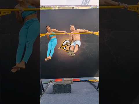 Muscle up with world record holde Max Truer💪😍 archer pull up, l sit  calisthenics streetworkout fit