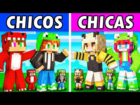 ¡Batalla de ESTATUAS DE CHICOS vs CHICAS en MINECRAFT! 😱💥 KPLAY