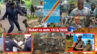HABARI ZA MOTO MINEMBWE KINSHASA: HALI MBAYA YAJITOKEZA/AMKA NA BARAKA1 TV 13/6/2026