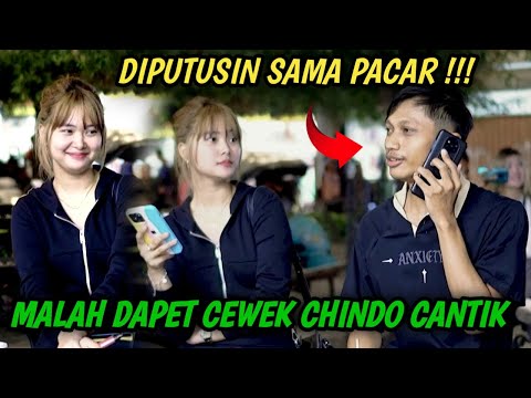 PRANK TELFON DIPUTUSIN PACAR ‼️ LANGSUNG DAPET CEWEK CHINDO CANTIK