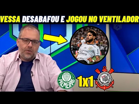 VESSONI PERDE A PACIÊNCIA E LARGA VERDADES SOBRE O CLASSICO PALMEIRAS 1X1 CORINTHIANS