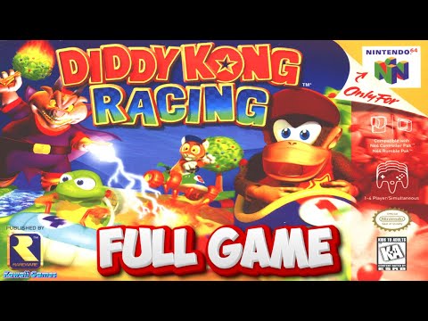 Diddy Kong Racing [N64] 100% Gameplay Walkthrough FULL GAME [4K60ᶠᵖˢ🔴]