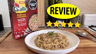 Review Arroz Gallo sabor WOK ORIENTAL 🍚