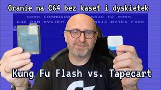 Jak grać na Commodore 64 BEZ kasety? Tapecart vs Kung Fu Flash