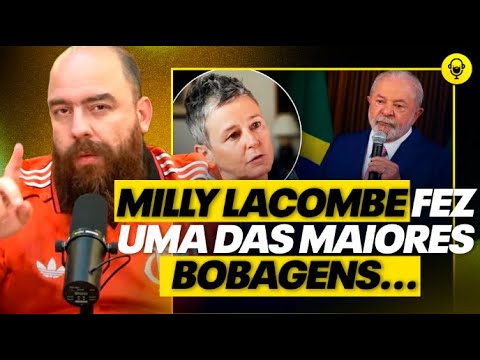 POLÊMICA DE MILLY LACOMBE SOBRE ASSÉDIO DO EX-MINISTRO DE LULA