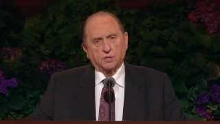 Presidente Thomas S. Monson Cierre Conferencia General 07-10-12