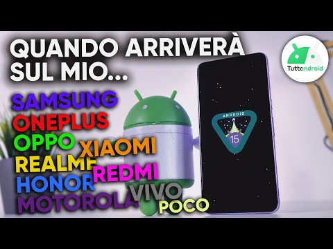 QUANDO (e se) arriverà Android 15 sul tuo smartphone, il LISTONE!