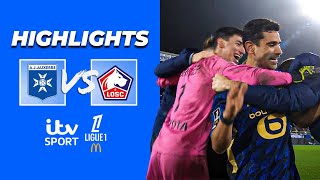 HIGHLIGHTS - Auxerre v Lille | CHAOS! 4 Red Cards, 7 Goals | ITV Sport x Ligue 1