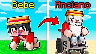¡Minecraft pero ENVEJECEMOS con el Tiempo! 👶🏻⌛👴🏻 RamCore con FranciscoGames y Alexy