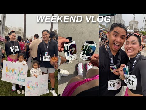 WEEKEND VLOG: MY FIRST HALF MARATHON, GIRLS SOCCER + MORE